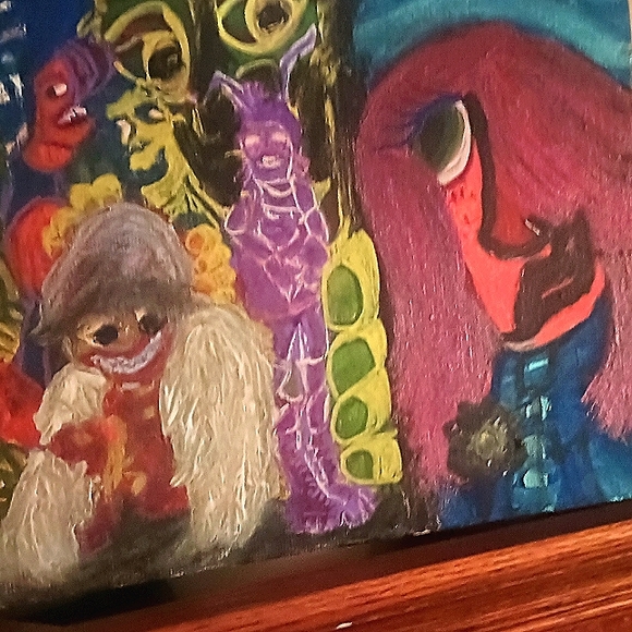 EMOTIONAL LOITERING an ORIG Abstract, Established Artist, Numbered, Signed - Picture 3 of 6